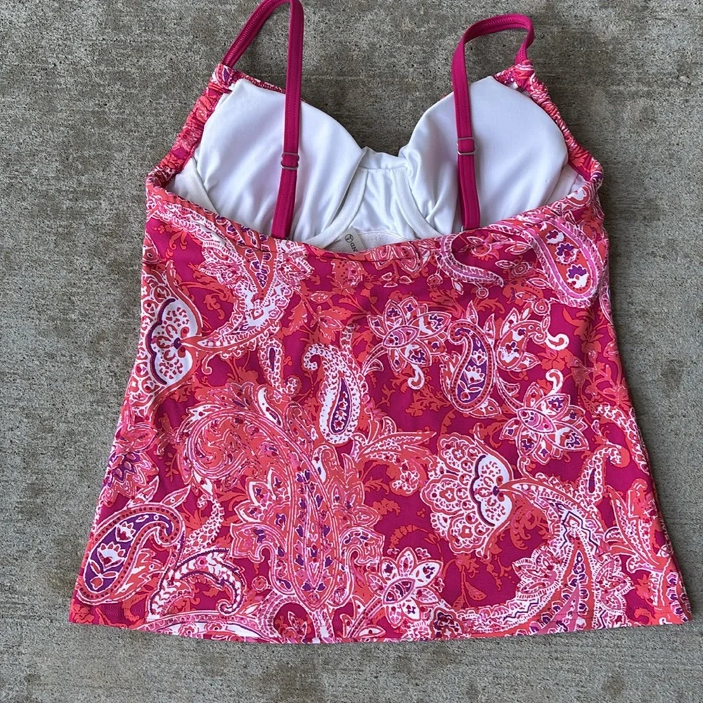 Lands End chic pink